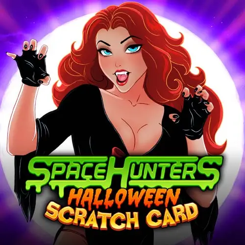 Space Hunters Halloween Scratch Card