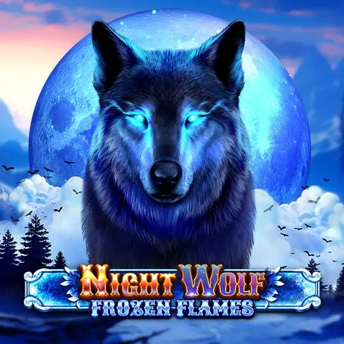 Night Wolf Frozen Flames