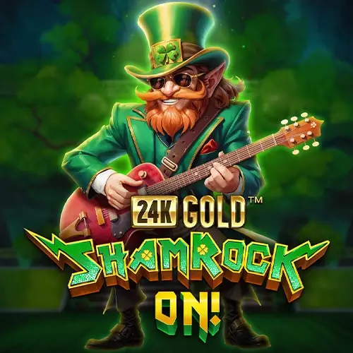 24K Gold ShamRock On